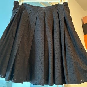Michael by Michael Kors cotton pleated circle skirt size 4